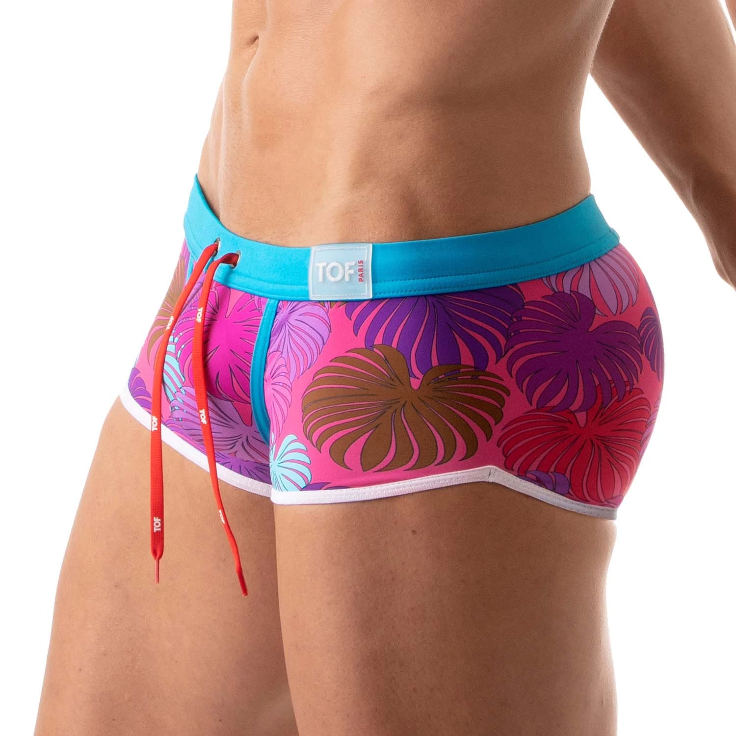Boxer De Bain Floral Swim TOF PARIS TOF192P – Image 4