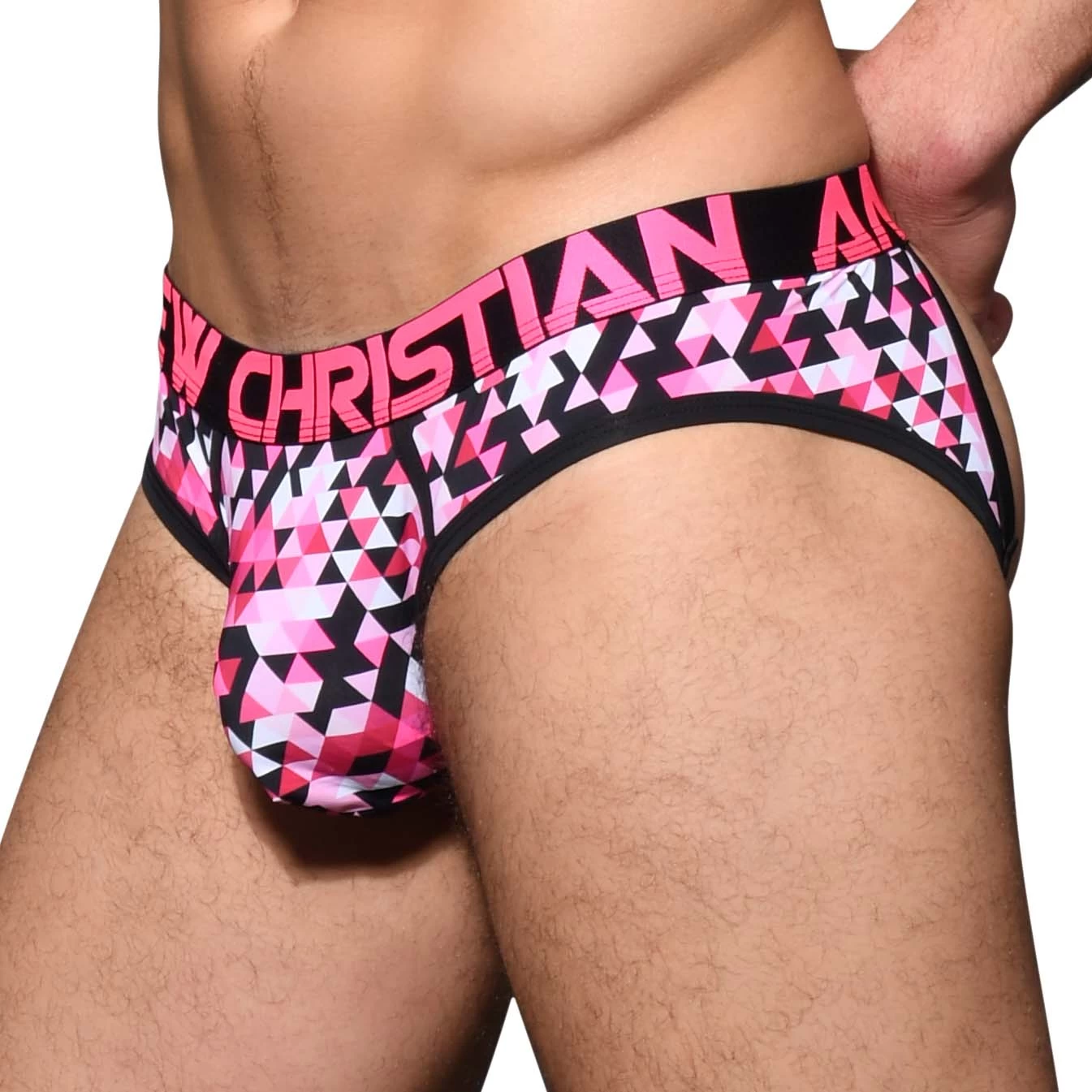 Jock Strap Andrew Christian Triangles Frame 92546 â Image 2