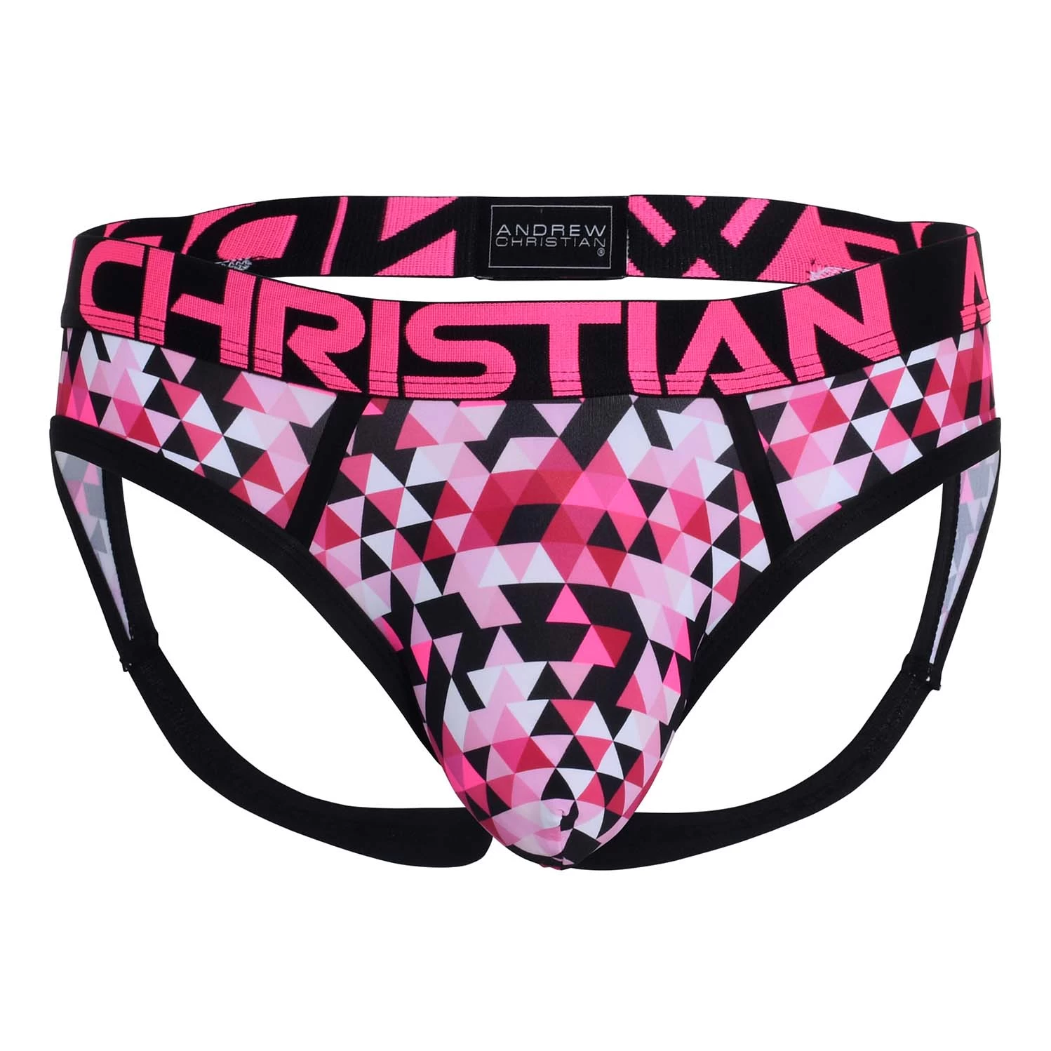 Jock Strap Andrew Christian Triangles Frame 92546 â Image 4