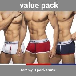 Pack De Boxer Addicted Tommy AD1009P
