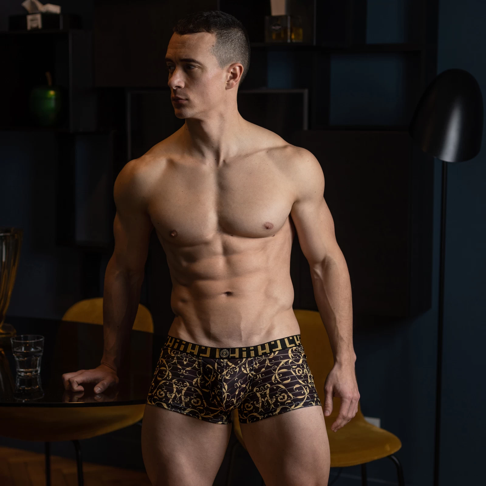 Shorty L Homme Invisible Oppulence DÂOro MY39ORO â Image 2