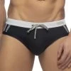 Slip De Bain Addicted Black Striped ADS281