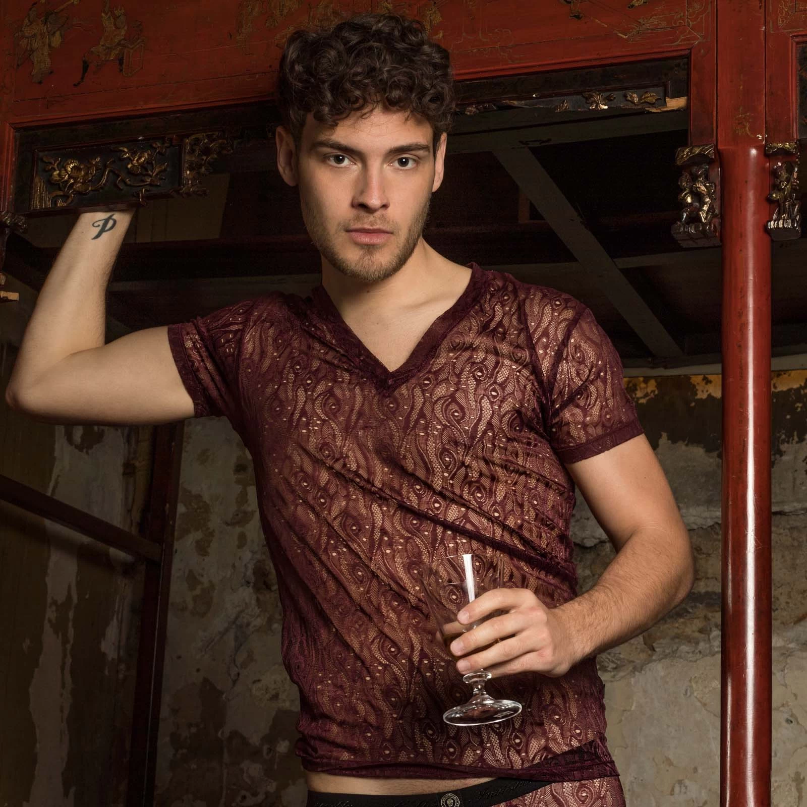 T-Shirt L Homme Invisible Enzo MY73ENZ â Image 2