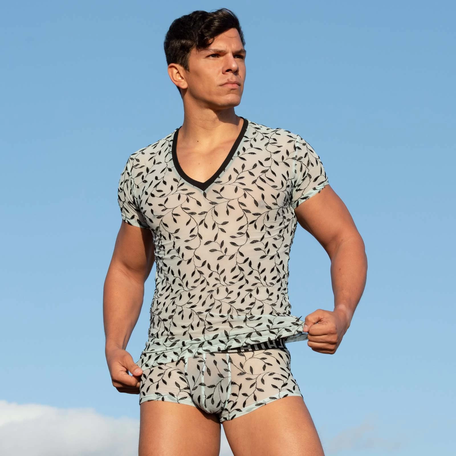 T-Shirt L Homme Invisible Olivier MY73IVY â Image 2