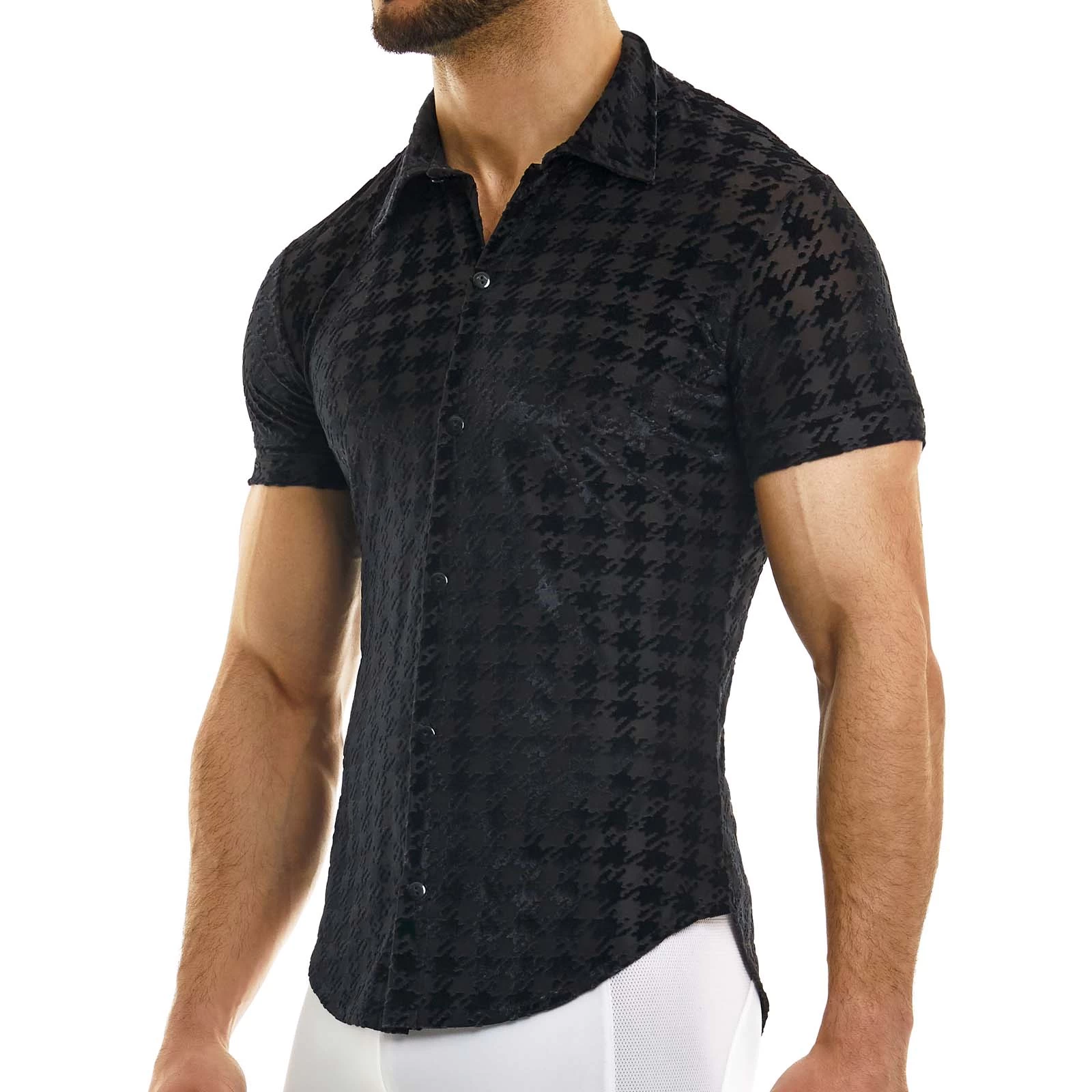 Chemise Modus Vivendi Pied De Poule 06341 â Image 3