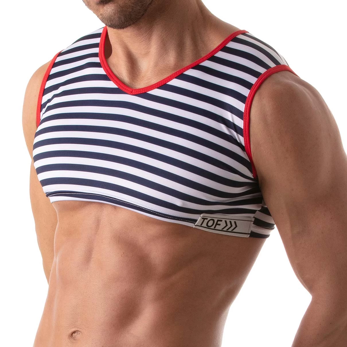 T-Shirt Crop Top Iconic TOF PARIS TOF213BU â Image 4